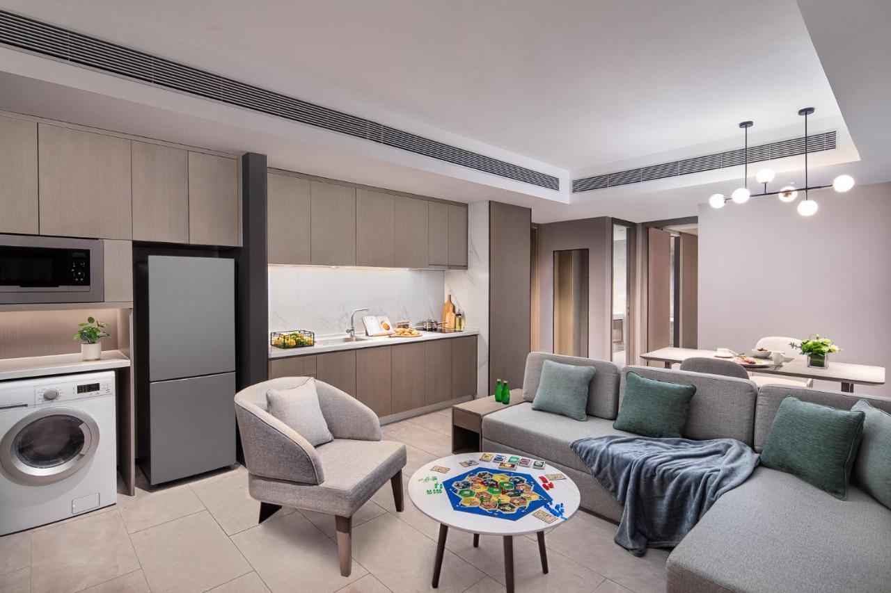 Somerset Daxing Beijing Apartment Bagian luar foto