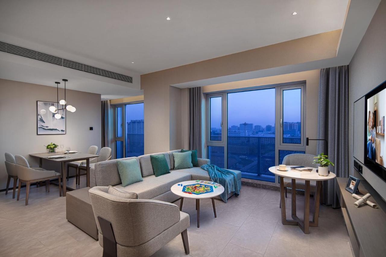 Somerset Daxing Beijing Apartment Bagian luar foto